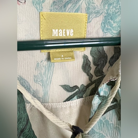 Anthropologie Maeve Tiered Maravilla maxi dress - Size 4 - Picture 4 of 12